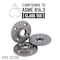 B & K STZ Industries 3/4 in. FIP each Black Malleable Iron Floor Flange 310UPF-34 - alternate 5